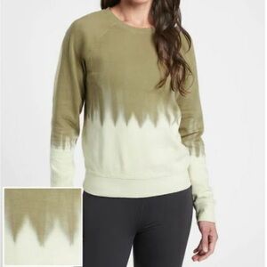 Athleta Sundown Dip Dye Sweatshirt
